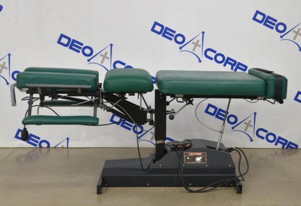 Leander 950 Elevation Motorized Flexion Distraction Chiropractic Table & 3 Drops