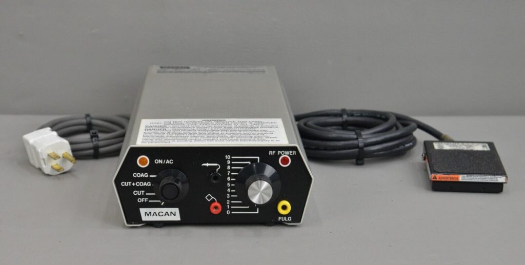 Macan Model MC6 Electrosurgical Dental Unit w/ Foot Switch Rhino