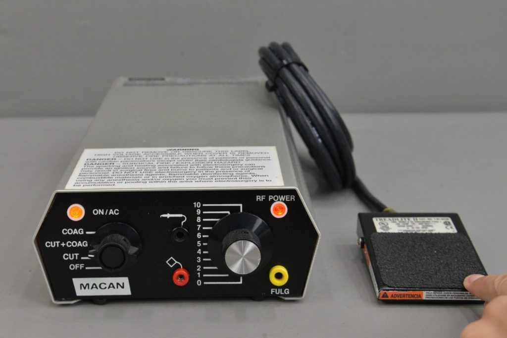 Macan Model MC6 Electrosurgical Dental Unit w/ Foot Switch Rhino