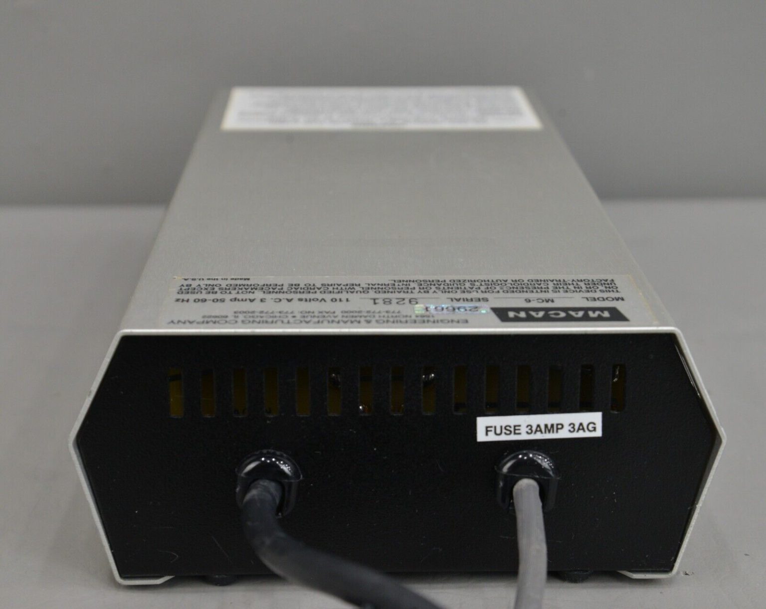 Macan Model MC6 Electrosurgical Dental Unit w/ Foot Switch Rhino