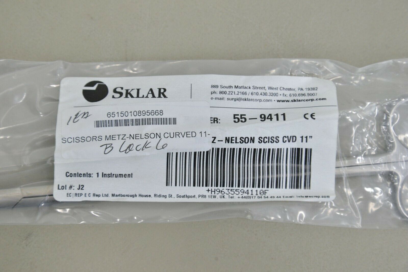 New Lot of 4 Sklar 55-9411 Nelson Dissecting Scissors (22032 B14 ...
