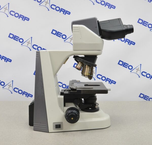 Nikon Eclipse 50i Upright Microscope W/ 4 Plan Objectives 4x, 10x, 40x, 100xA