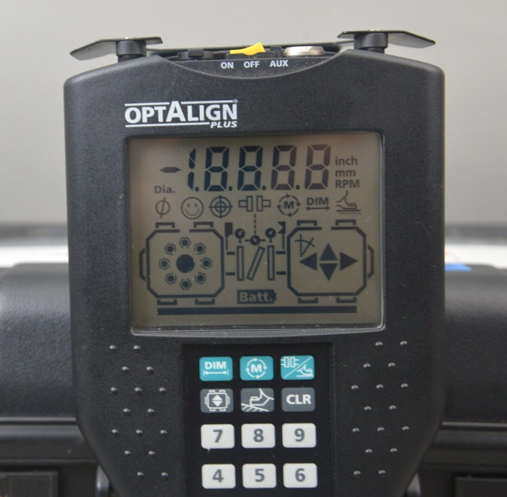 Pruftechnik AG Optalign Plus Laser Shaft Alignment System Rhino Trade LLC