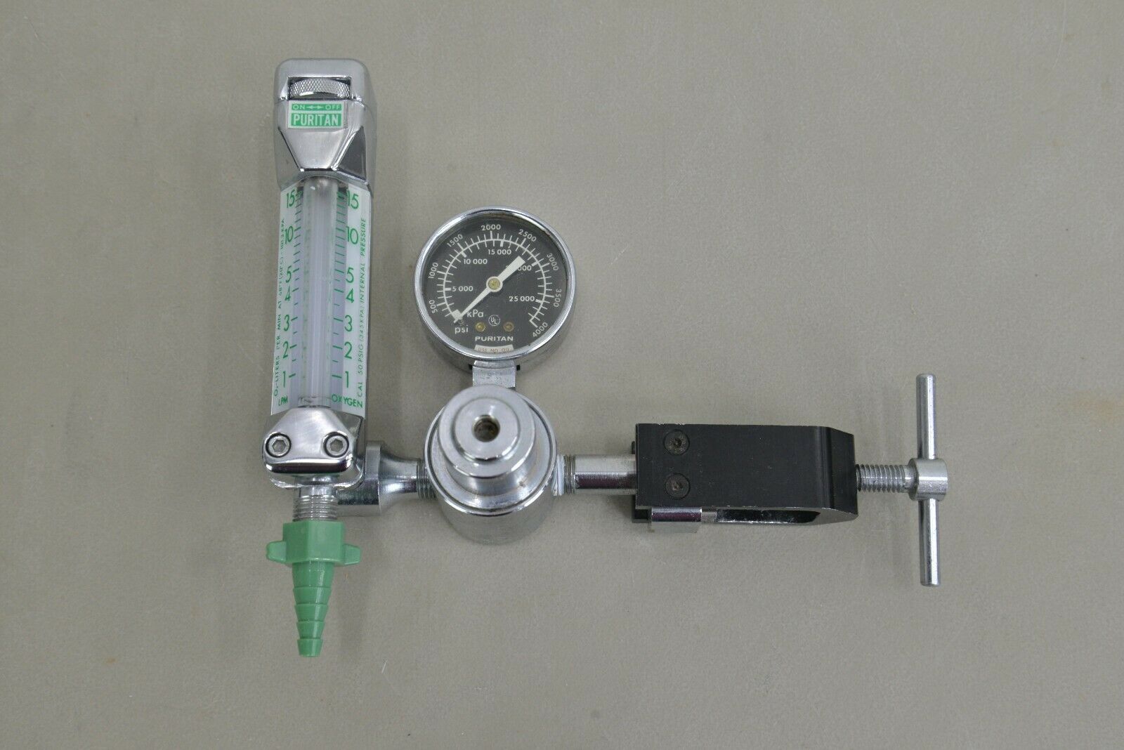 Puritan Bennett Oxygen Flow Meter 4000 PSI (18365) – Rhino Trade LLC