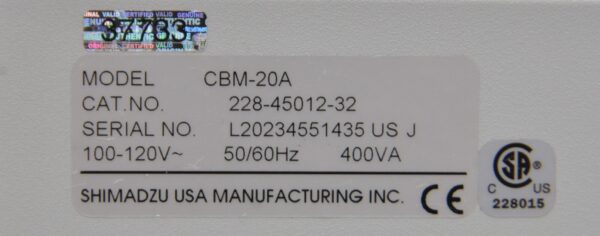 Shimadzu Prominence CBM-20A Communications Bus Module