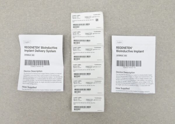 Smith & Nephew Regeneten Bioinductive Implant W/ Delivery Device Medium 4565