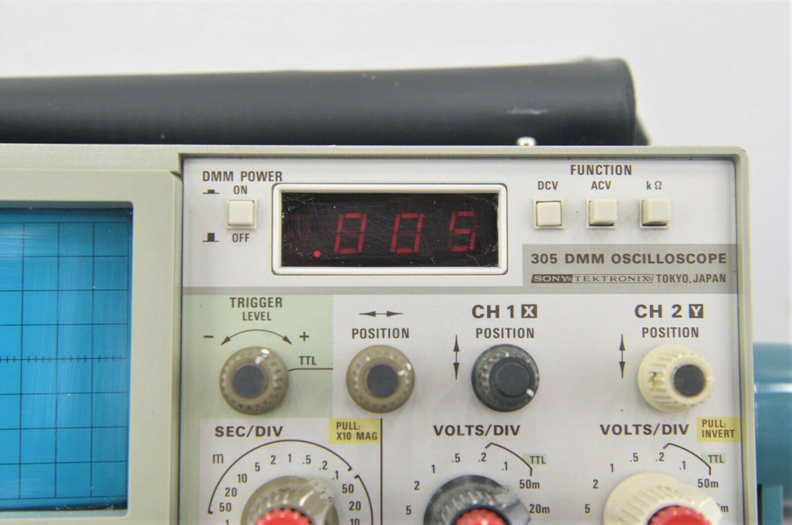 Sony Tektronix 305 DMM 2 Channel 5mhz Oscilloscope for sale online 