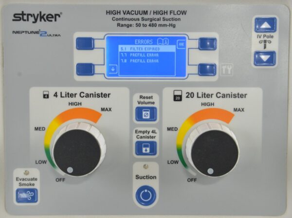 Stryker Neptune 2 Rover Ultra Waste Management System 0702-001-000