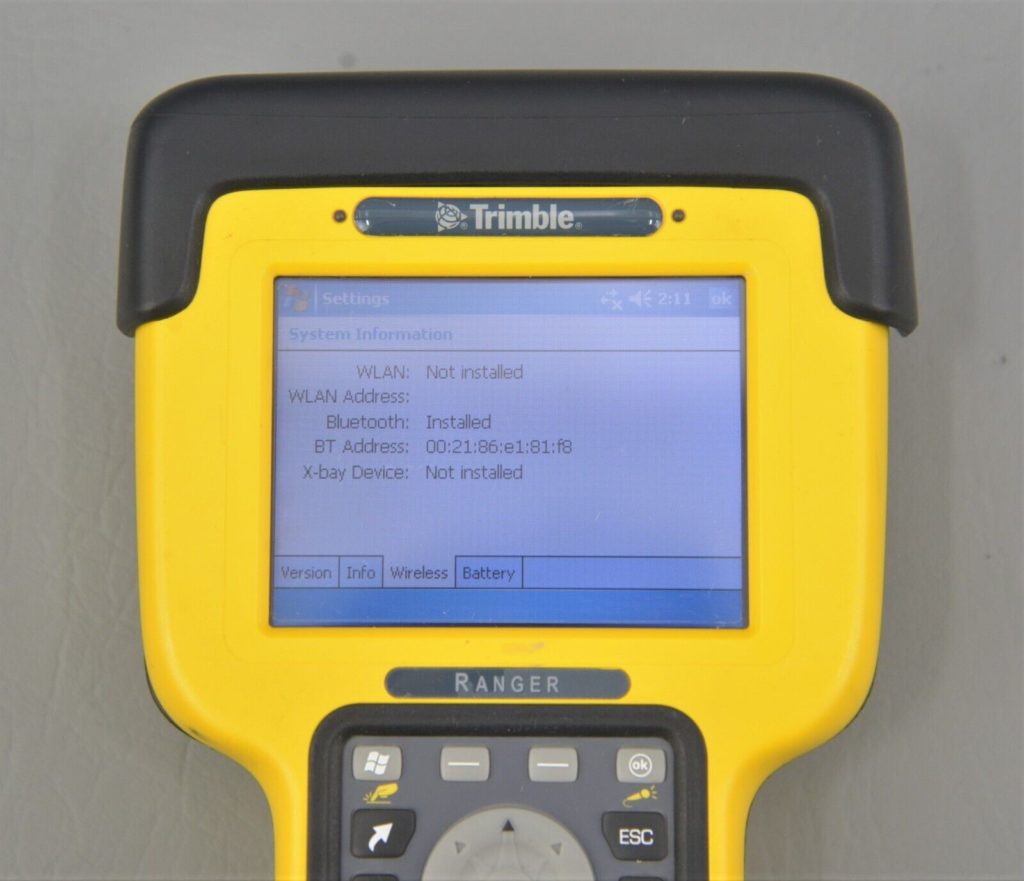 Trimble TDS Ranger X Series Handheld Field Computer Data Collector w Accessories Rhino Trade LLC