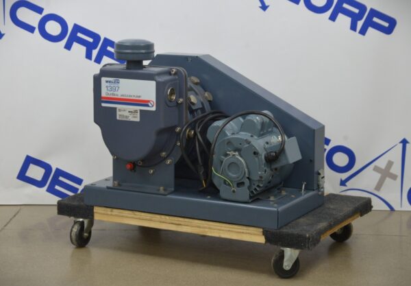 Welch 1397 DuoSeal Belt Drive Vacuum Pump 1397B-01 115V 1 HP