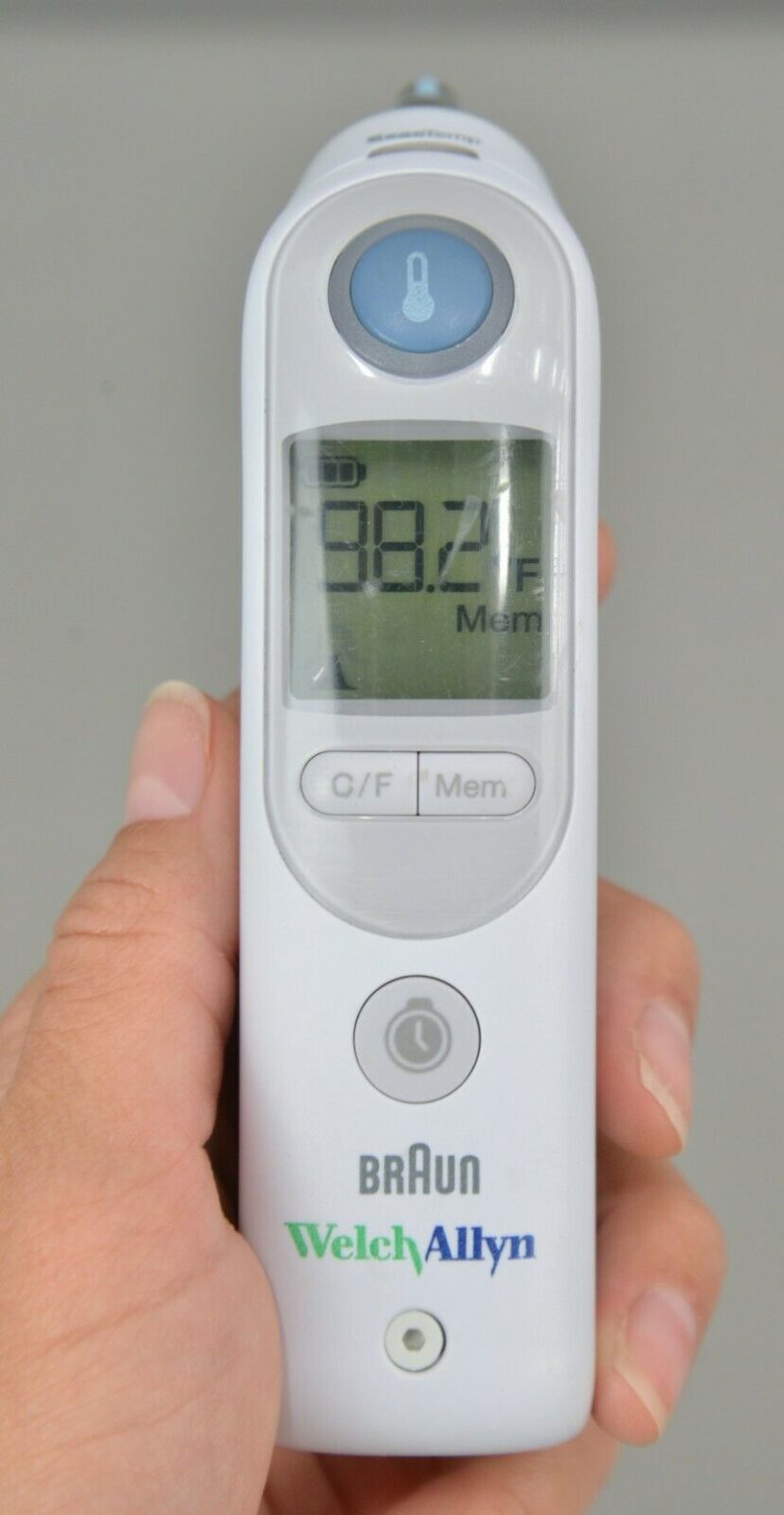 Welch Allyn Braun ThermoScan Pro 6000 Ear Thermometer REF 901054