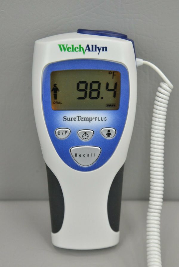 Welch Allyn Model 692 SureTemp Plus Thermometer w/ Oral & Rectal Probes