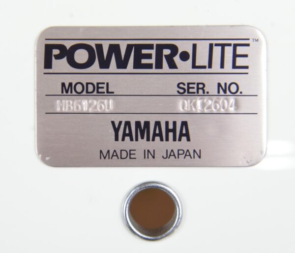 Yamaha Power Lite 16x26" Marching Bass Drum Piano White MB6126U