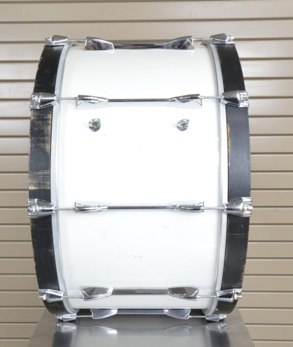Yamaha Power Lite 16x26" Marching Bass Drum Piano White MB6126U