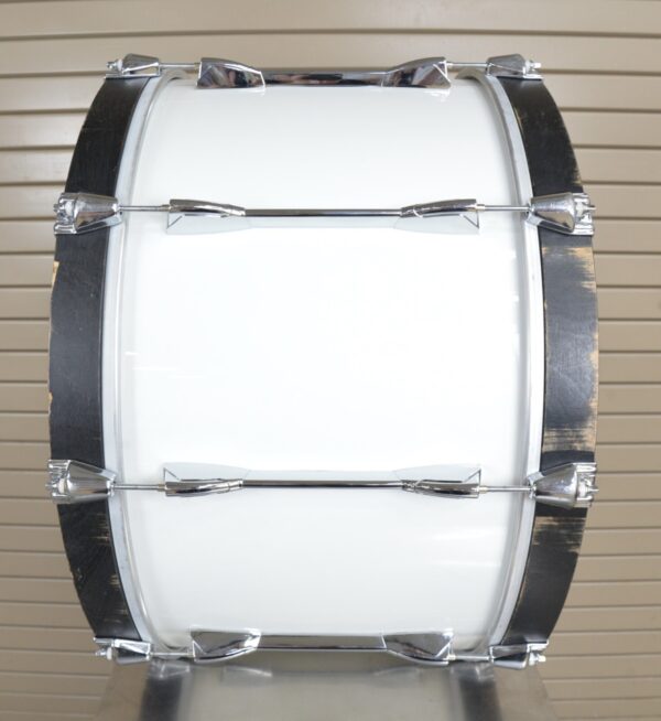 Yamaha Power Lite 16x26" Marching Bass Drum Piano White MB6126U