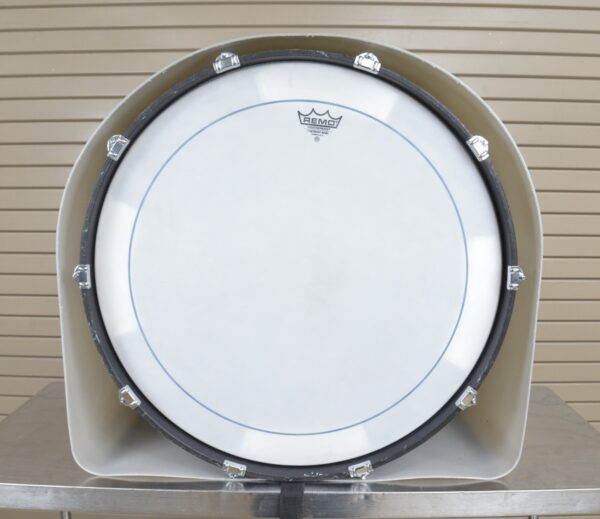 Yamaha Power Lite 16x26" Marching Bass Drum Piano White MB6126U