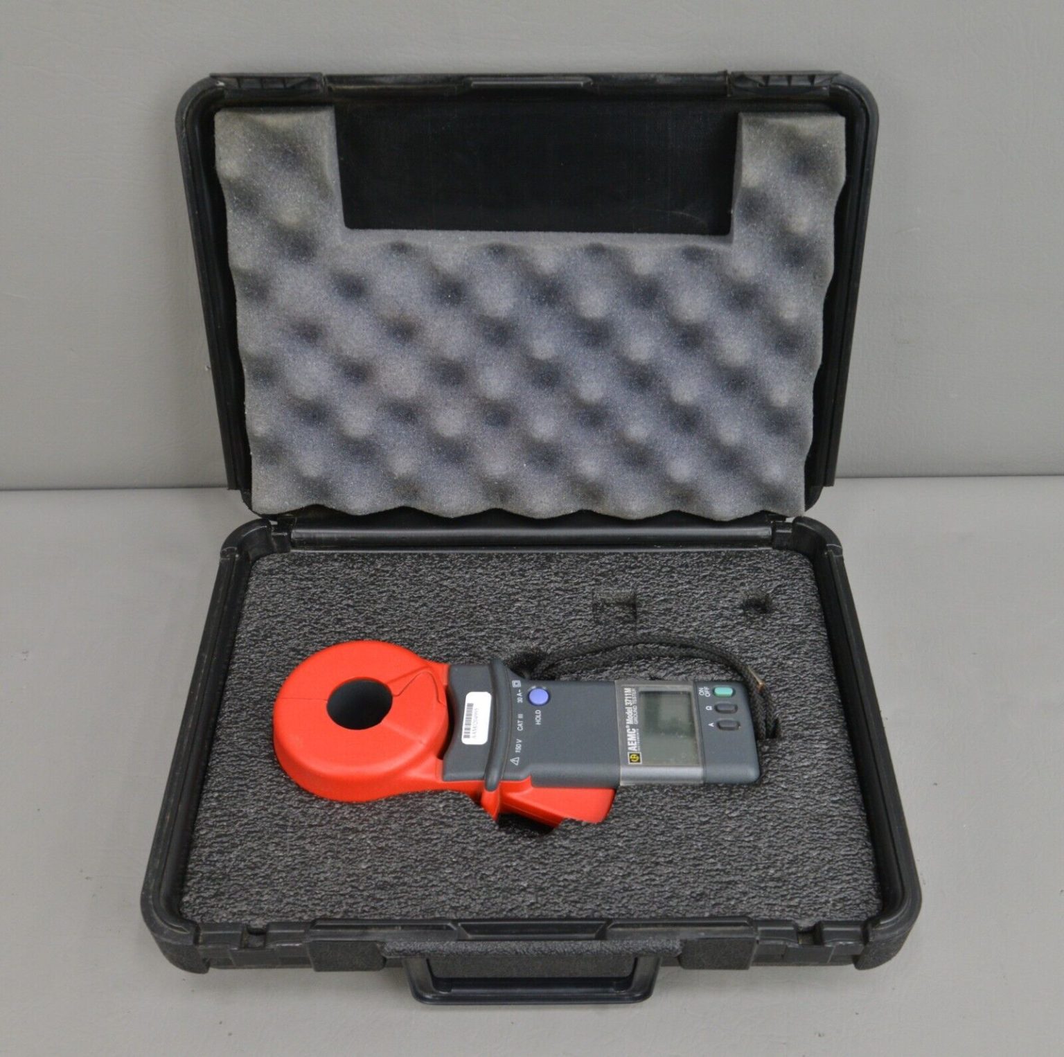 AEMC Model 3711M ClampOn Ground Resistance Tester Rhino Trade LLC