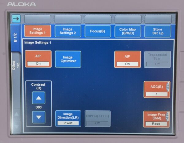 Aloka Prosound Alpha 6 Ultrasound System W/ Aloka UST-5542 Transducer