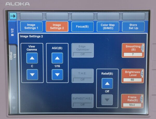 Aloka Prosound Alpha 6 Ultrasound System W/ Aloka UST-5542 Transducer