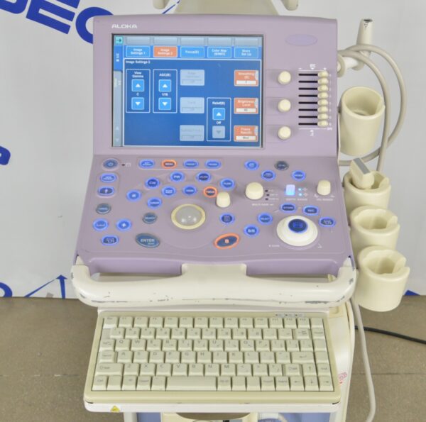 Aloka Prosound Alpha 6 Ultrasound System W/ Aloka UST-5542 Transducer