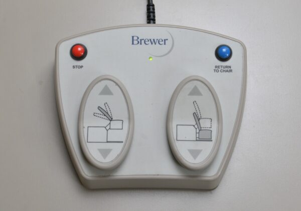 Brewer 6500 Access High-Low Exam Table Power Back W/ Foot Switch