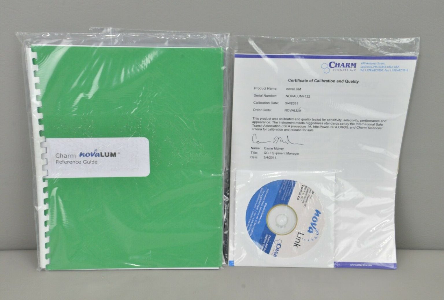 Charm Sciences NovaLUM Pocket Swab Luminometer Detection System Rhino