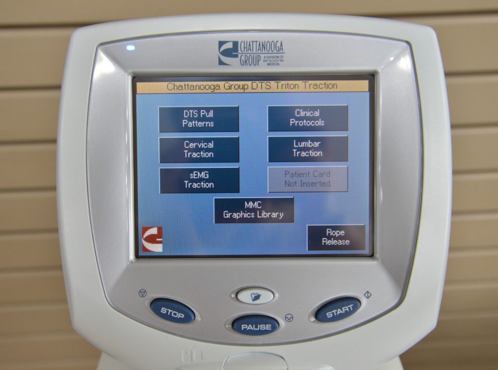 Chattanooga Triton DTS 2841 Traction Unit w/ TRT600 Treatment Table Rhino Trade LLC