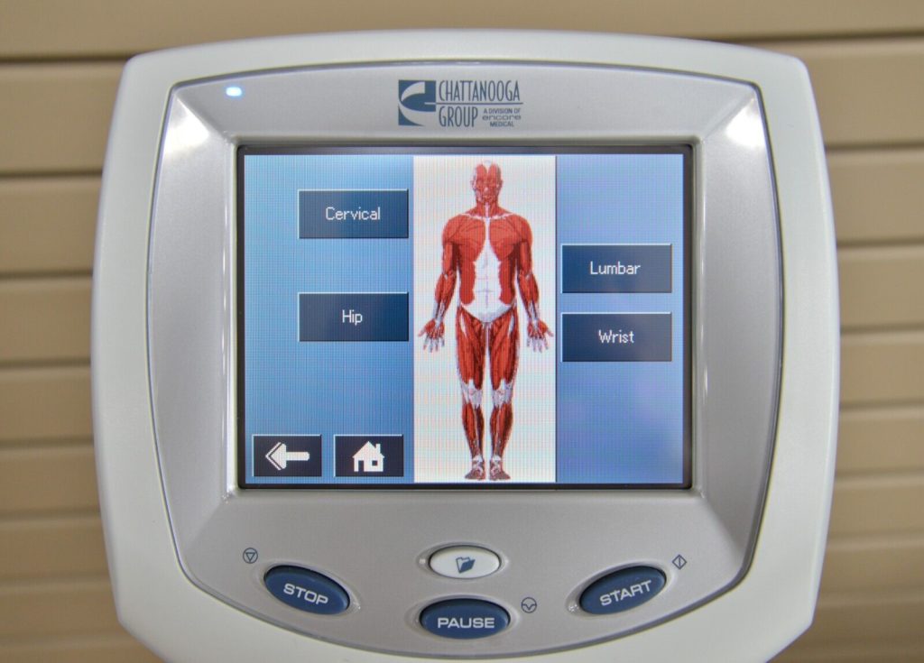 Chattanooga Triton DTS 2841 Traction Unit w/ TRT600 Treatment Table