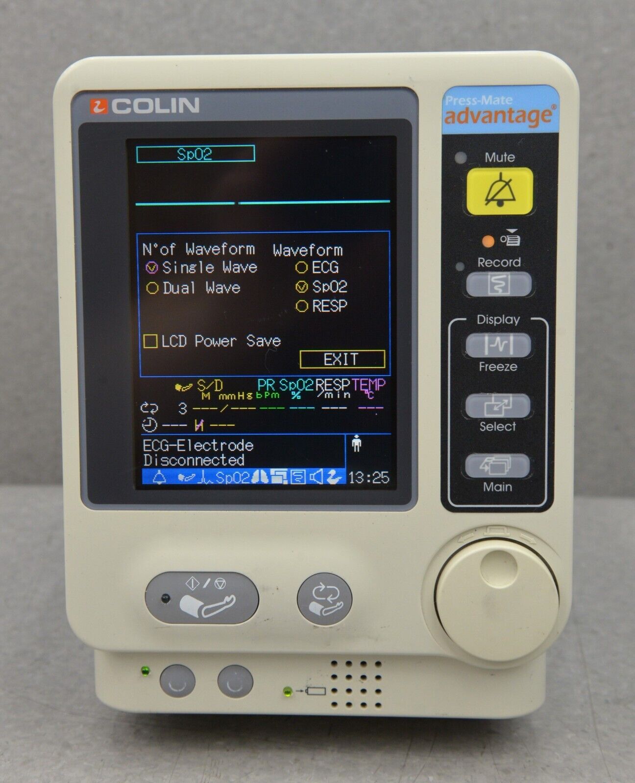 Colin Press-Mate Advantage Blood Pressure Monitor W/ Nellcor SpO2