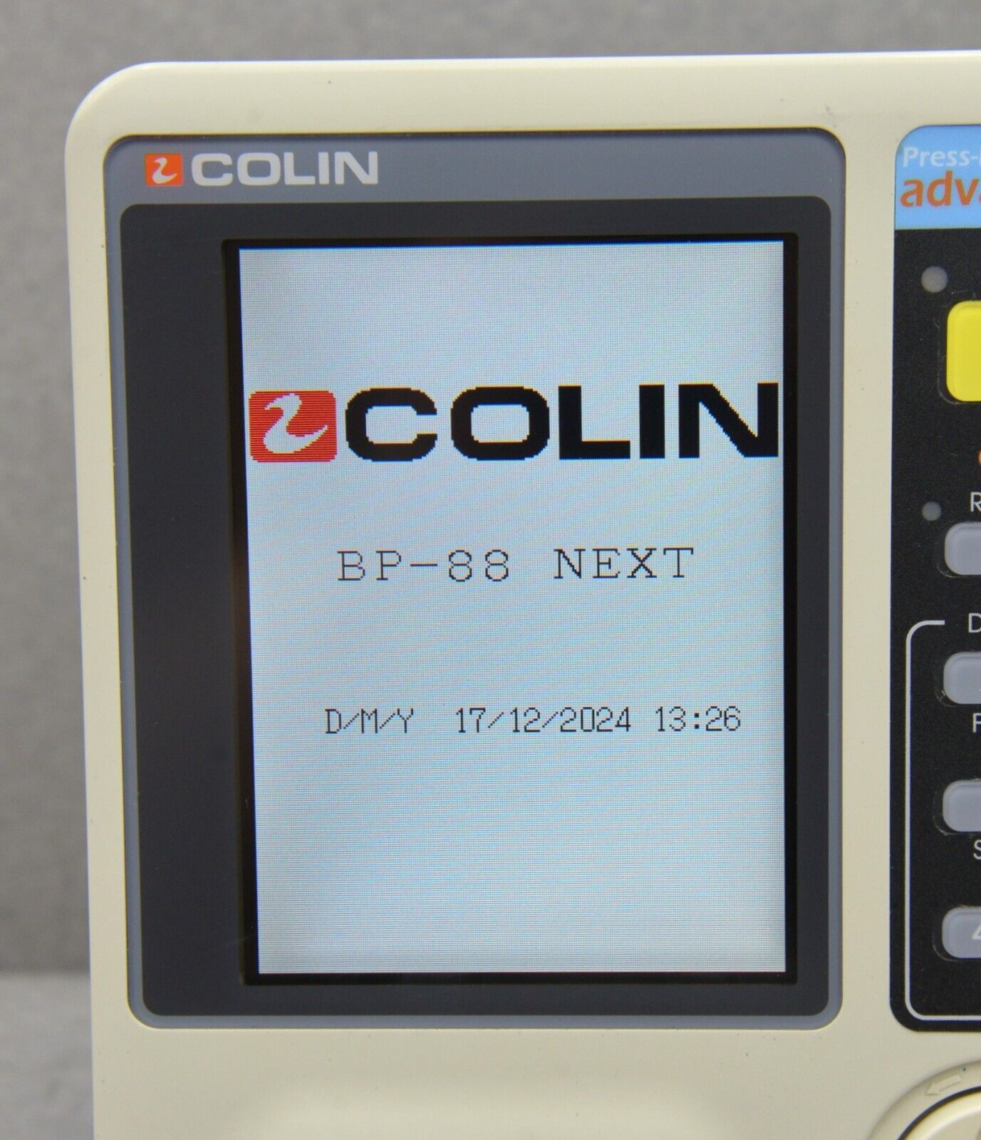 Colin Press-Mate Advantage Blood Pressure Monitor W/ Nellcor SpO2