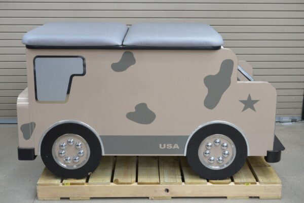 Good Time Medical Camouflage Humvee Pediatric Exam Table