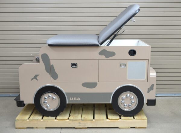 Good Time Medical Camouflage Humvee Pediatric Exam Table