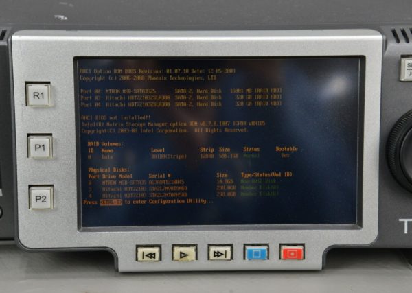 Grass Valley T2 Model iDDR2-HDD Digital Video Disk Recorder