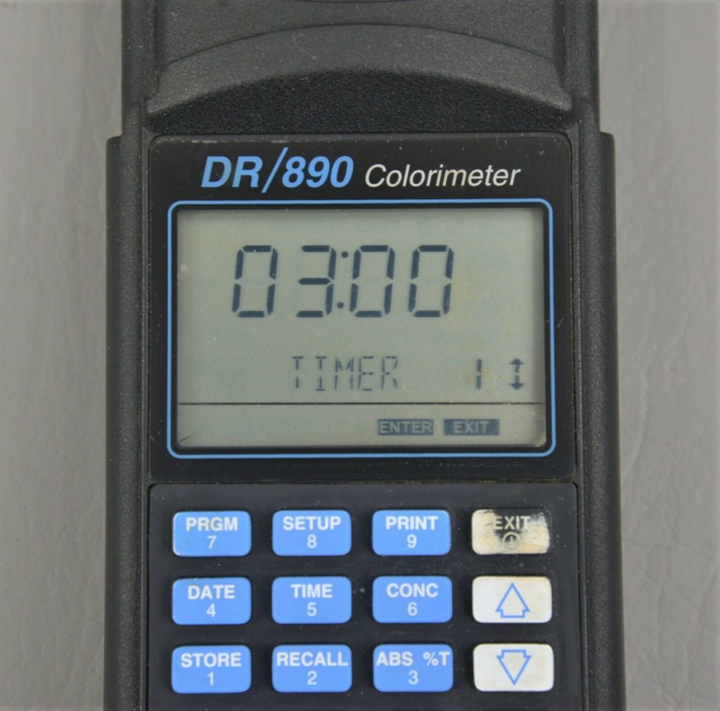 Hach DR/890 Portable Datalogging Colorimeter Water Testing Device 48470