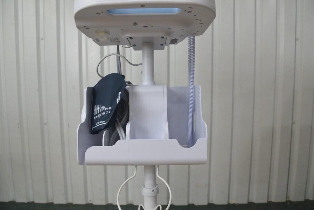 Hillrom Welch Allyn Connex Spot Monitor 71XT with Rolling Stand Rhino