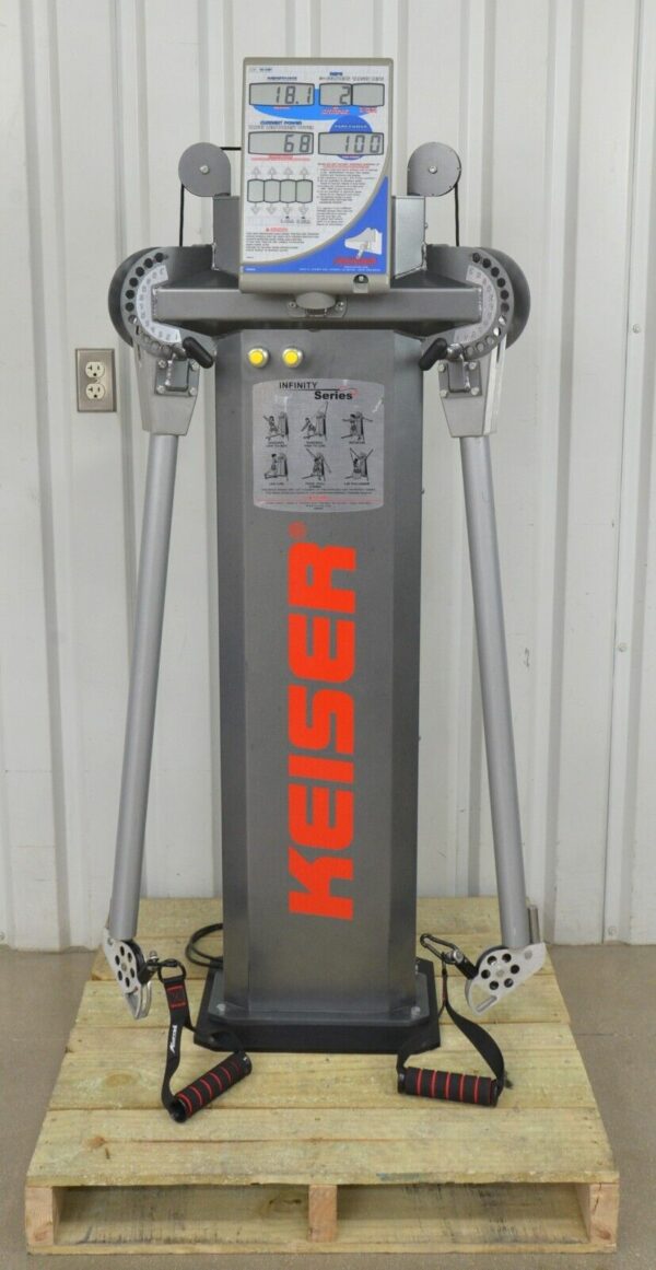 Keiser Infinity Functional Trainer 003020PP W/ Mounting Base No Compressor
