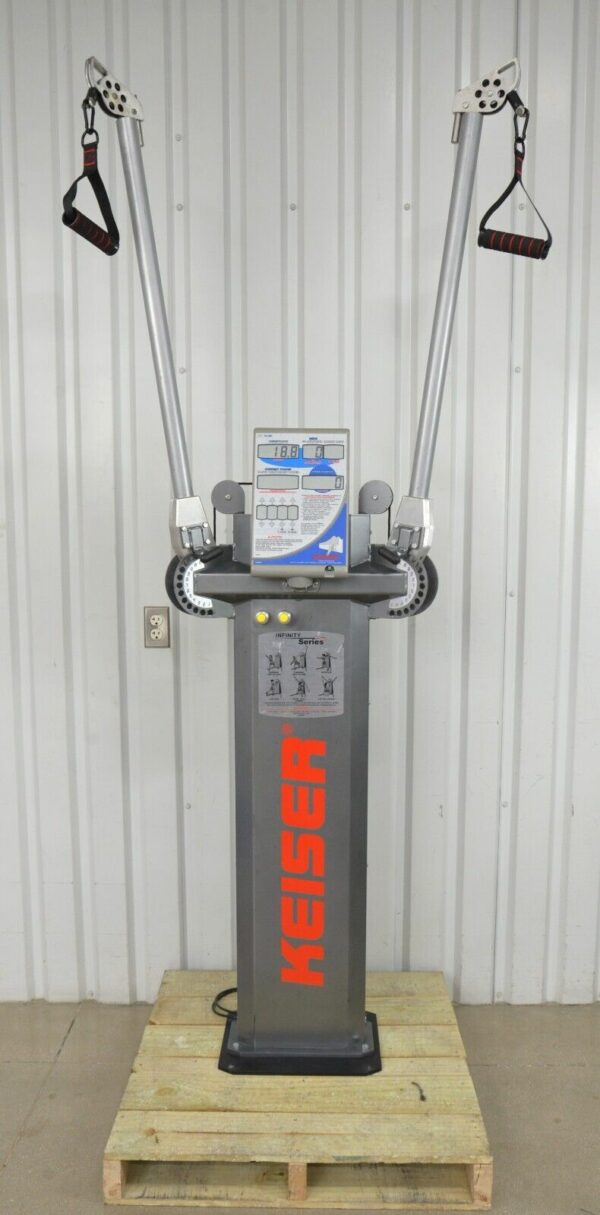 Keiser Infinity Functional Trainer 003020PP W/ Mounting Base No Compressor