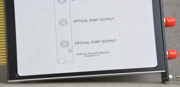 Meridian Technologies Inc SP-1x2-3 SM/ST Fiber Optic Splitter