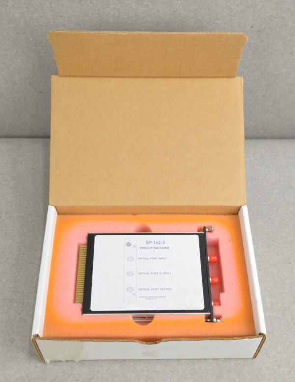 Meridian Technologies Inc SP-1x2-3 SM/ST Fiber Optic Splitter