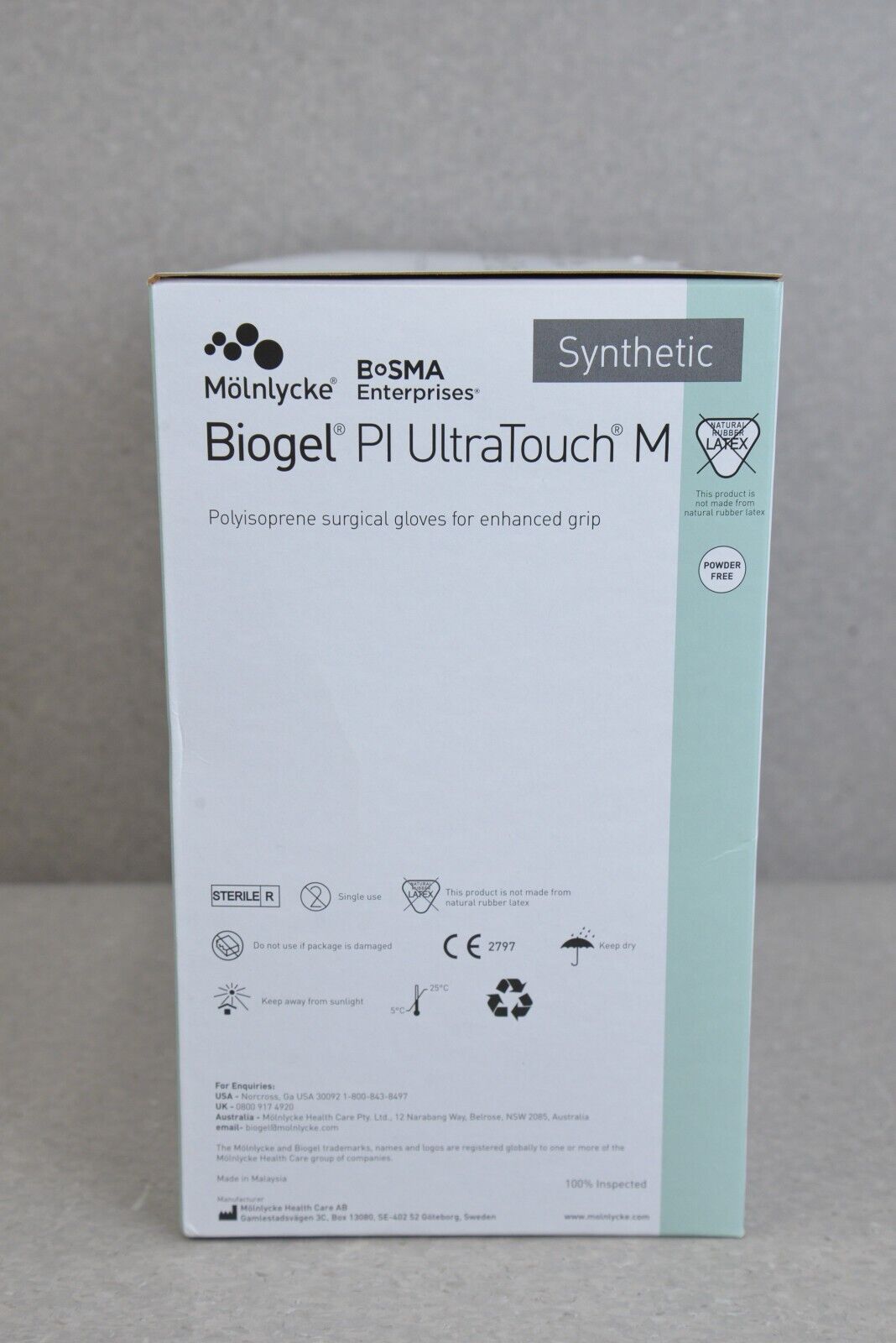 Molnlycke Biogel PI Ultratouch M Surgical Glove Size-7 42670 200