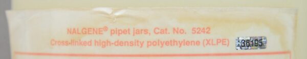 Nalgene Thermo 20.5" Pipette Cleaning & Sterilizing Jar 5242 W/ 16" Basket