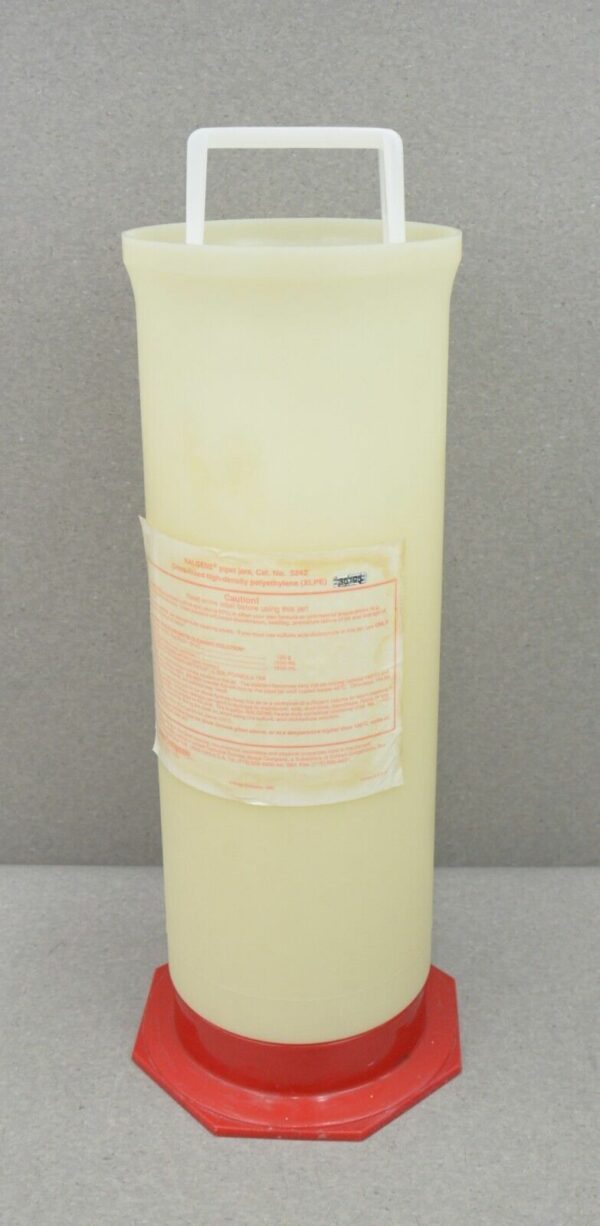 Nalgene Thermo 20.5" Pipette Cleaning & Sterilizing Jar 5242 W/ 16" Basket