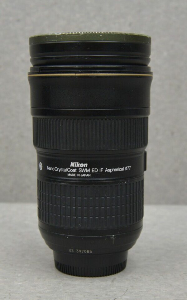 Nikon AF-S NIKKOR 24-70mm f/2.8G ED N NanoCrystal Coat Aspherical Lens