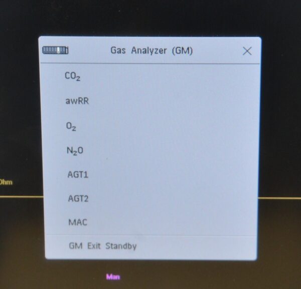 Philips IntelliVue G7 Anesthesia Gas Module  DOM 2020 866173  G7M
