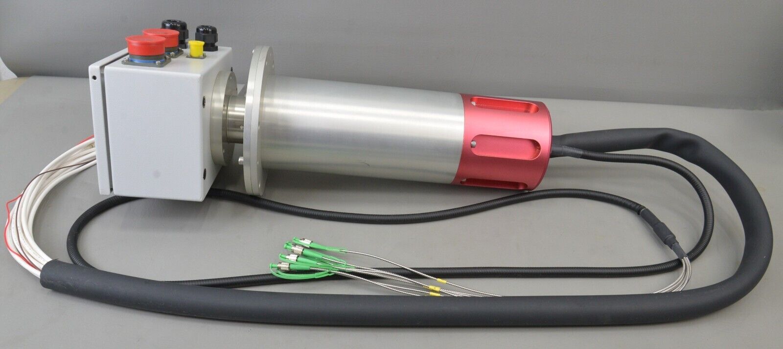 Multi-Pass Fluid Rotary Union with an Electrical Slip Ring or Fiber Optic  Rotary Joint