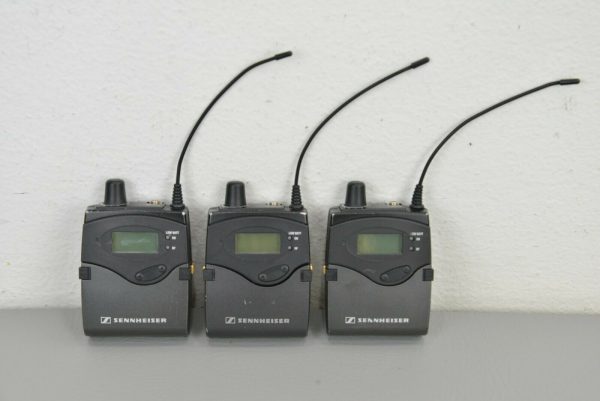 Sennheiser Stereo Transmitter SR 2050XP IEM w/ 3 Diversity Receiver EK 2000 IEM