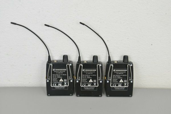 Sennheiser Stereo Transmitter SR 2050XP IEM w/ 3 Diversity Receiver EK 2000 IEM