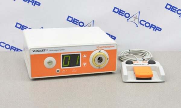 Smith & Nephew Versajet II Hydrosurgery Console W/ Foot Switch
