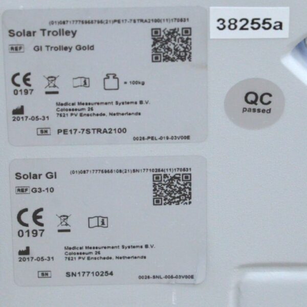 Solar GI HRIM Manometry System Cart & USB To MMSbus Converter