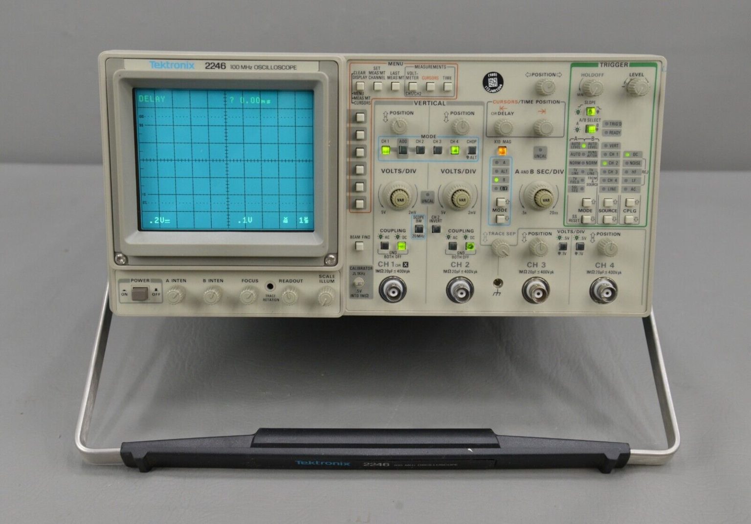 Tektronix 2246 4 Channel Oscilloscope 100 MHz Rhino Trade LLC